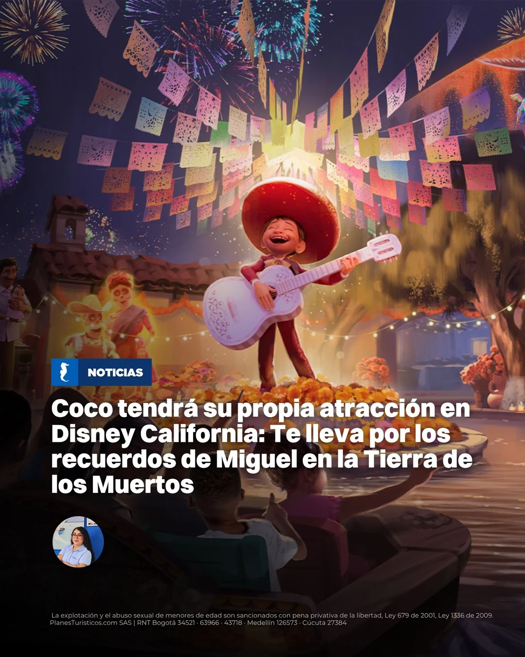 Atracción de Coco en Disney California Adventure