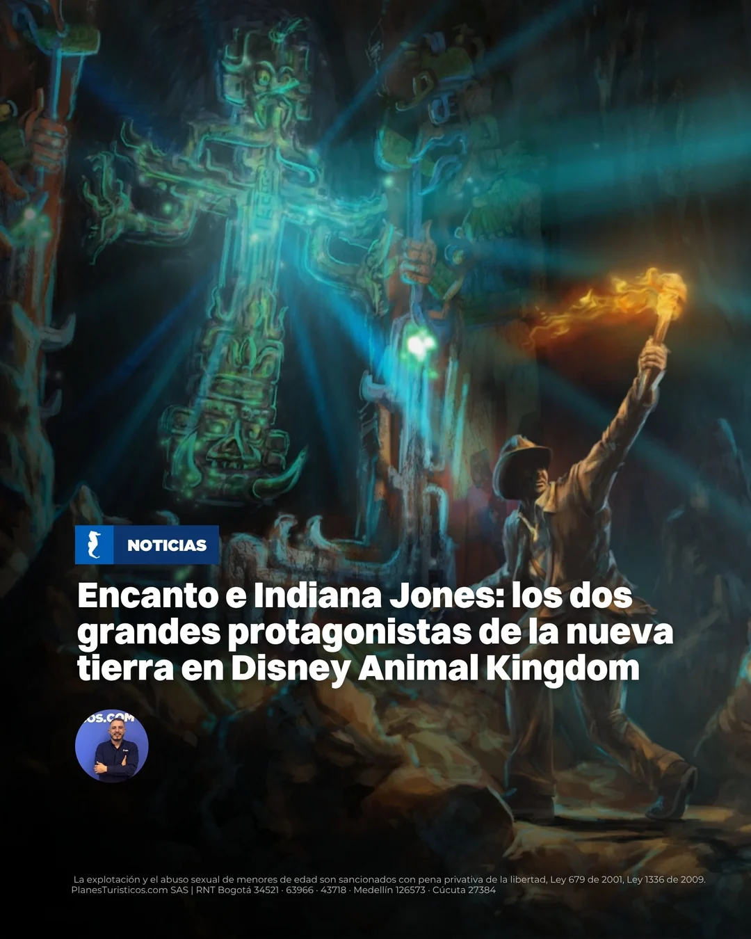 Tropical Americas en Animal Kingdom con Indiana Jones y Encanto