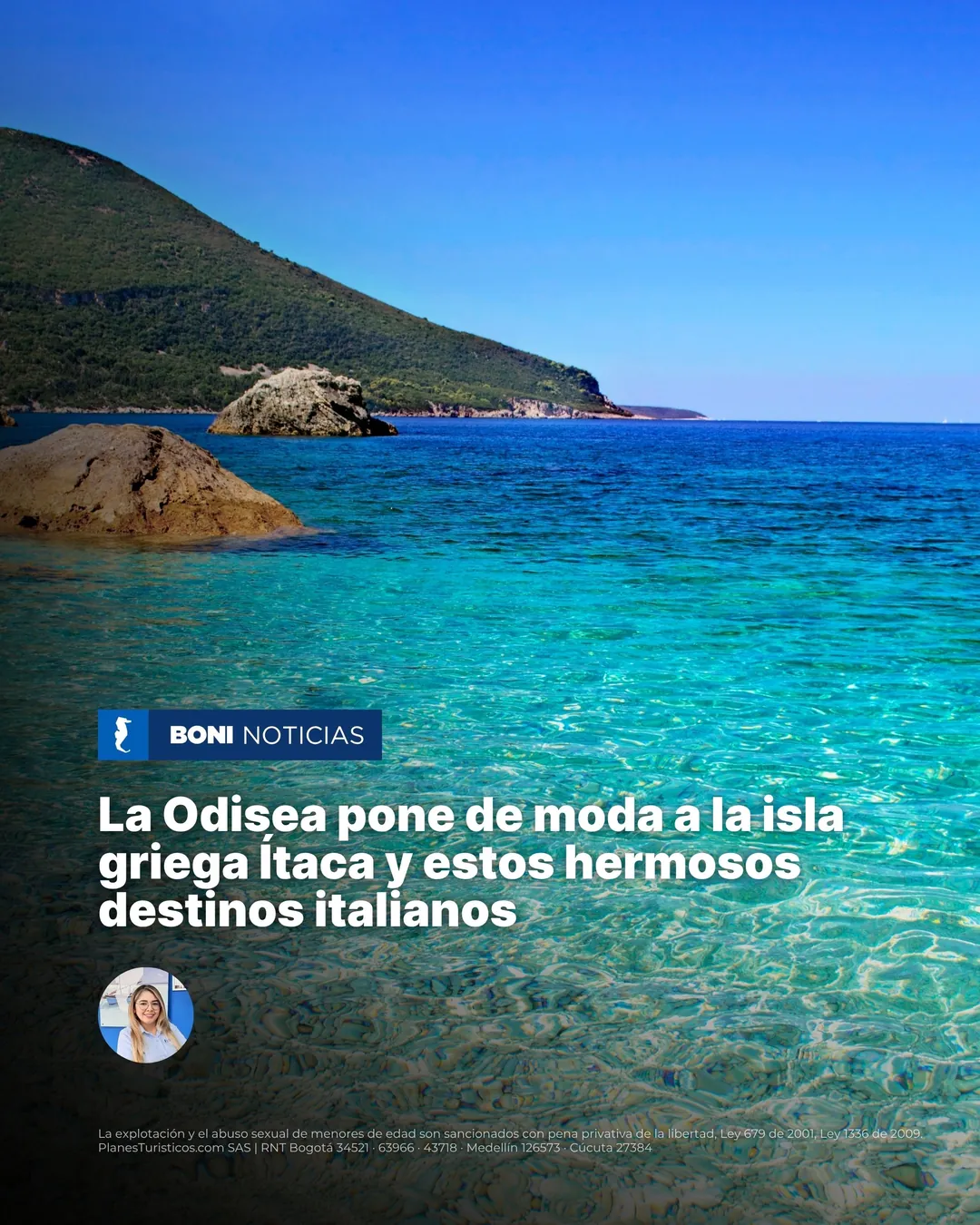 Playa de aguas cristalinas en una isla griega