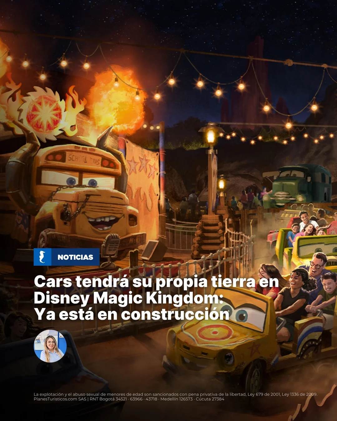 Piston Peak National Park, la nueva zona de Cars en Magic Kingdom