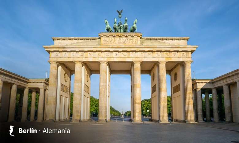 Turista en Berlin, Alemania