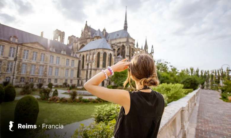 Catedral en Reims, Francia