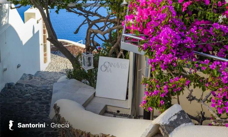 Oia en Santorini, Grecia