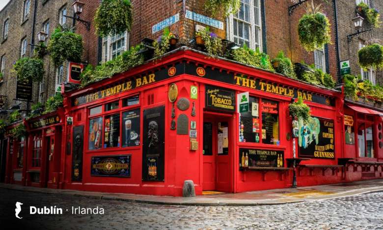 Bus Turistico en Dublin, Irlanda