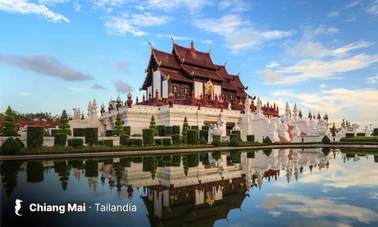 Wat Phra Singh en Chiang Mai, Tailandia