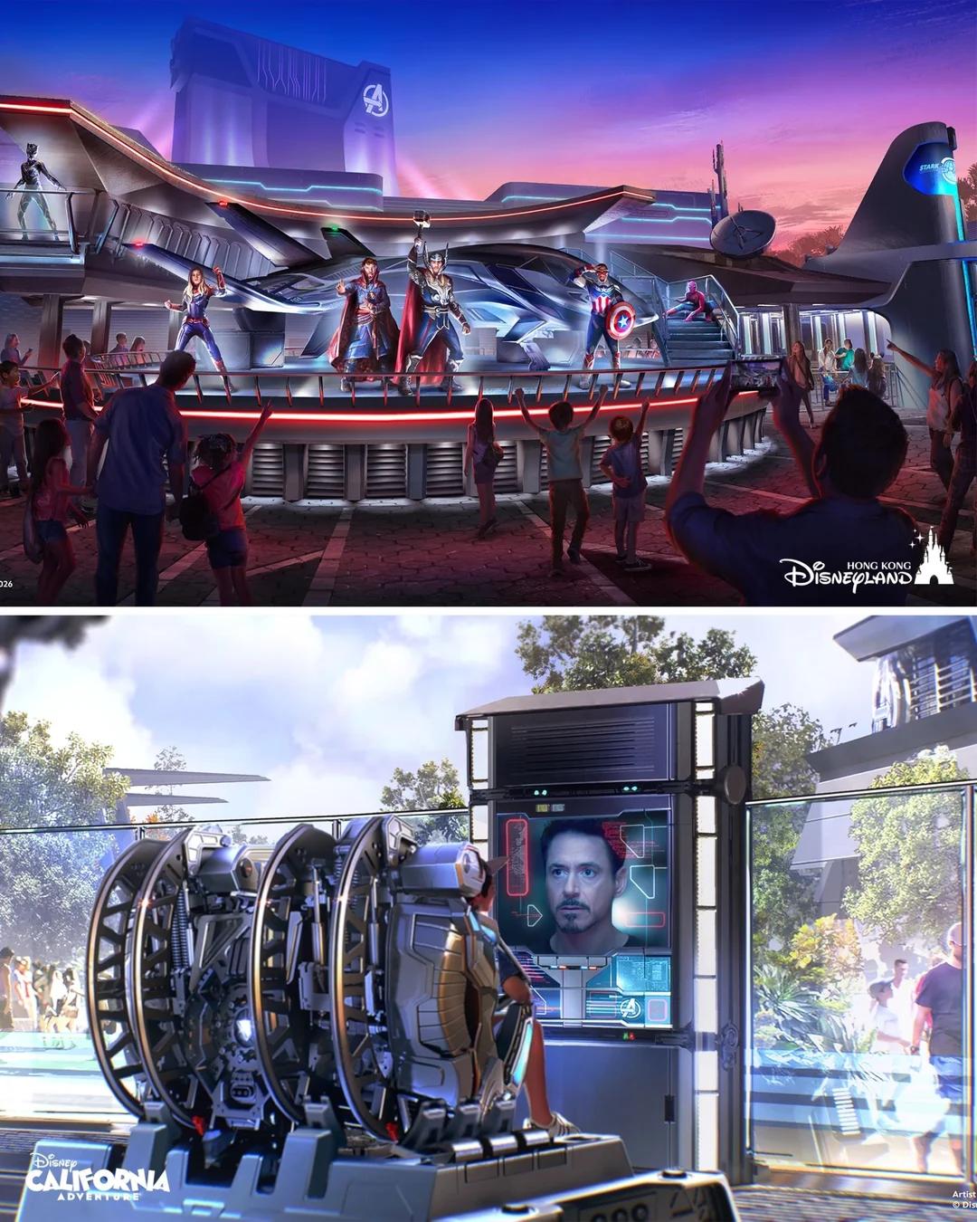 Más detalles de Avengers Campus