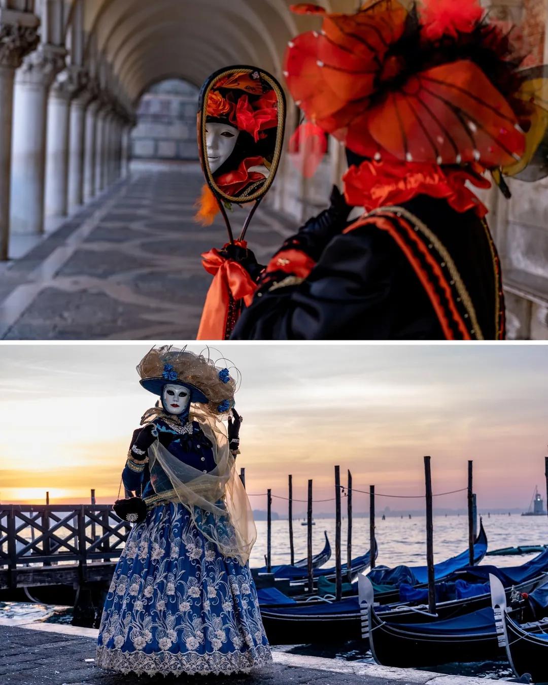 Máscaras y disfraces del carnaval de Venecia