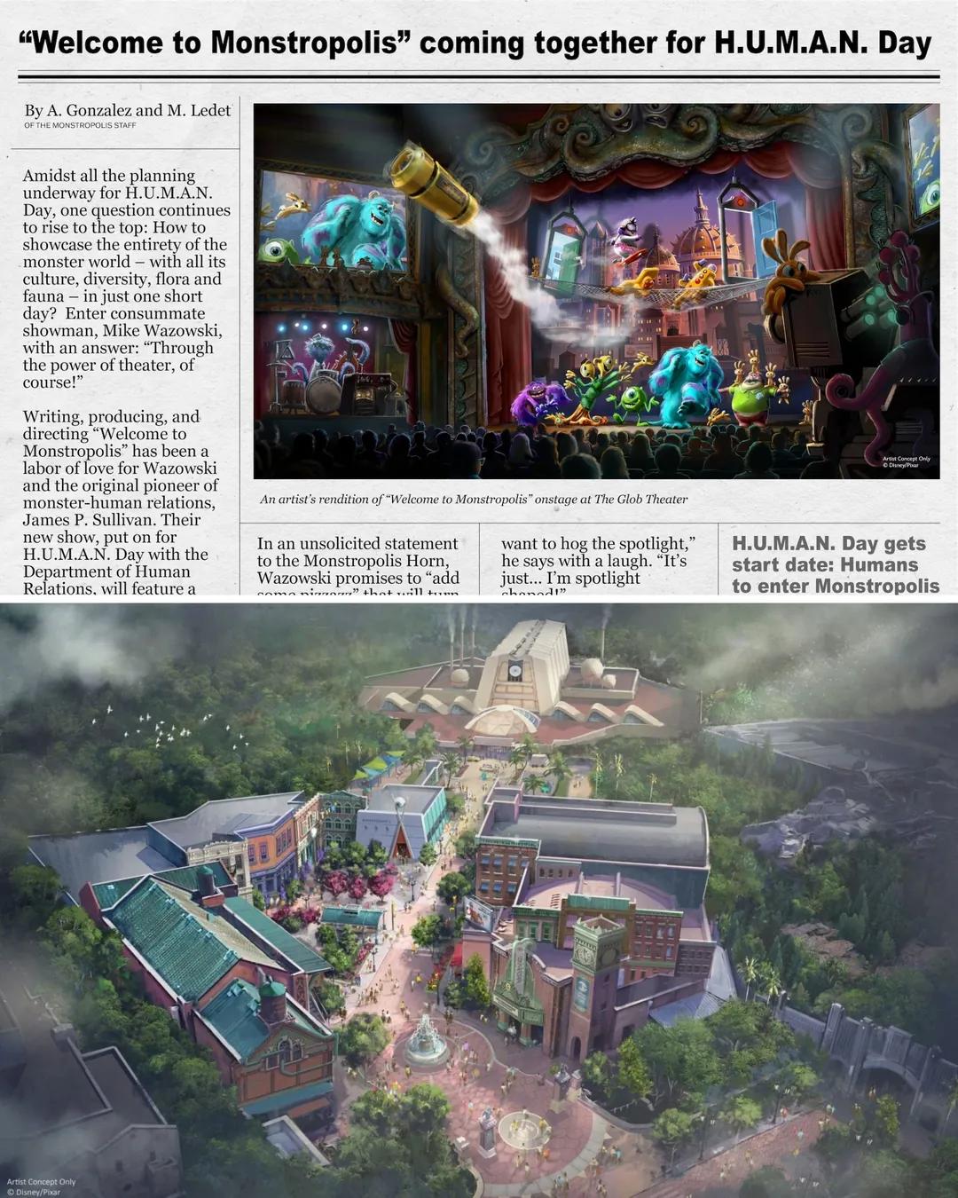 Más detalles de Monstropolis en Hollywood Studios